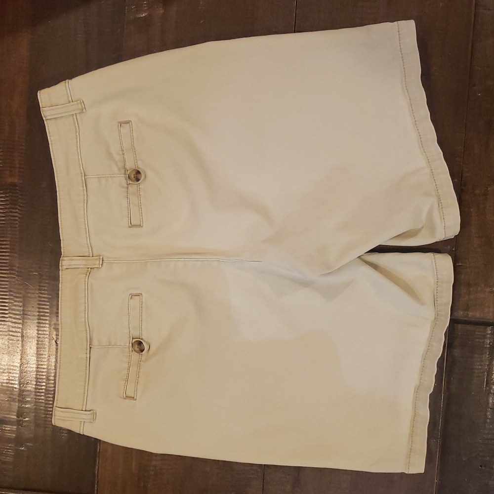 a.n.a Women's Beige Bermuda Shorts - Picture 2 of 2